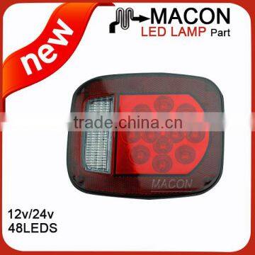 High Quality Auto Parts Plastic Truck Led Tail Lamp Car Accessory Made In China