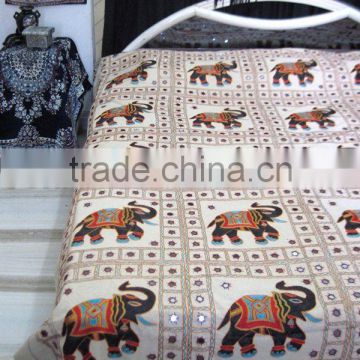 Beatuiful Ethnic Handwork Motif Indian BedSpreads