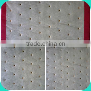 absorbing oil pad for oil pollution control