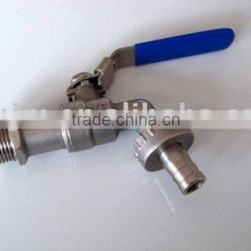 high quality low price stainless steel ball valve BSP thread