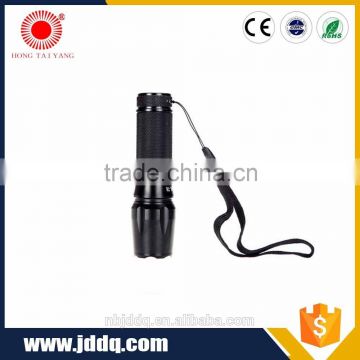 Professional factory supplier led flashlight strong light dry battery 3AAA/26650 led light torch