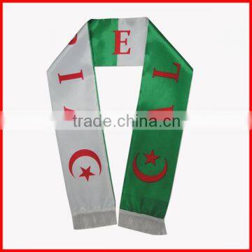 170T polyester high quality useful football fans scarf