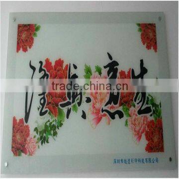 Cheap price high speed glass door printing machine with low cost