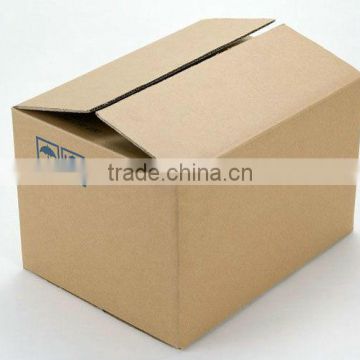 High quality brown corrugated carton without printing