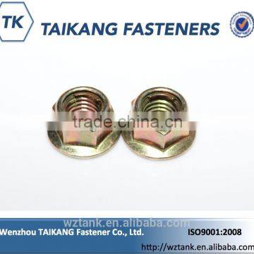 Made in china stainless steel Self-lock Flange Nut