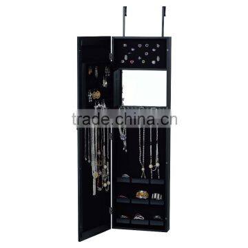 Over The Door Combination Jewelry and Makeup Armoire, black color                        
                                                Quality Choice