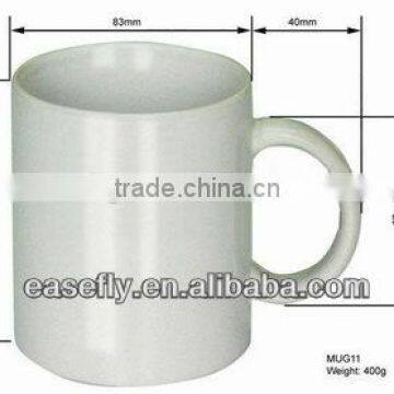 Blank hot printing mug