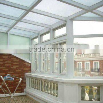 balcony roof glass sunroom design/aluminum sunrooms