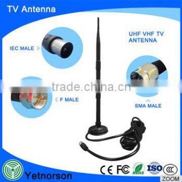 high quality 10dbi active dvb-t antenna best indoor outdoor tv antenna with SMA connector