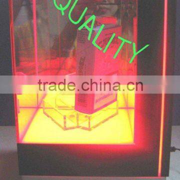 Good quality Acrylic Pos Display LED Box / Tobacco display box