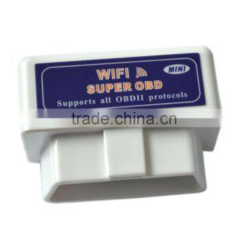Mini Elm327 WiFi OBD2 Code Reader White Auto Scanner Tool