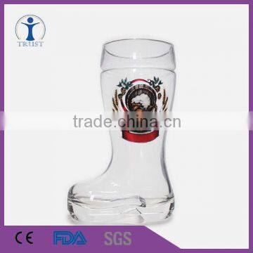 Coors Beer Cowboy Boot Shaped beer Glass