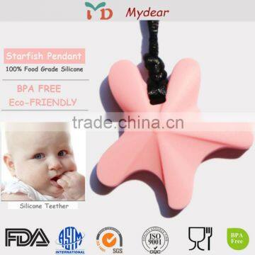 LFGB and FDA Approved Silicone Necklace Pendant China Hip Hop Jewelry photo-5