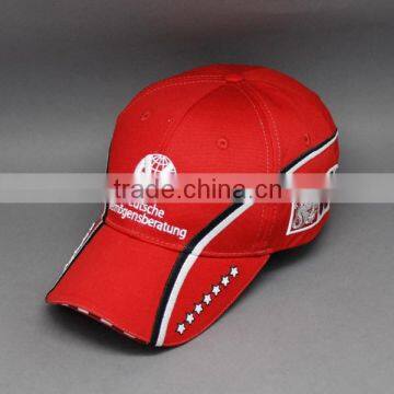 2014 FASHION 3D EMBROIDERY SPORT RACING BASEBALL CAP