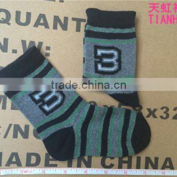 Zhu ji China Hot Sell Wholesale Cotton Boys Kids Fancy Socks