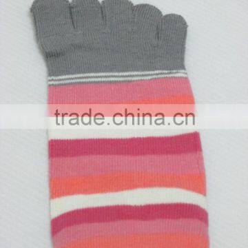 Ladies Designed 5 Toe Sock photo-3
