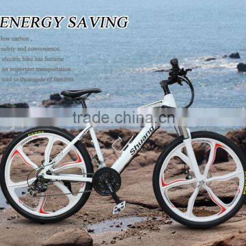 26 inch 36v 250w lithium battery frames mountain electric bikes