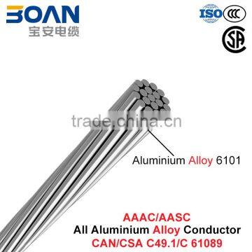 AAAC/AASC Conductor Power Cable All Aluminum Alloy Conductor (CAN/CSA CS 49.1)