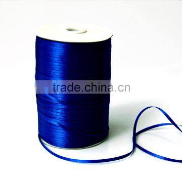 colorful satin ribbon in spool