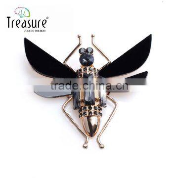 2015 rhinestone brooch jewelry unique insect rhinestone brooch