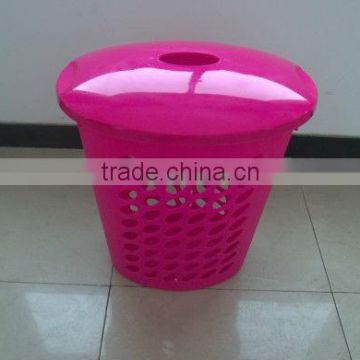 plastic laundry basket