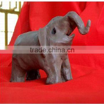 Abstract Clay Sculpture Polyresin Large Animal Statue