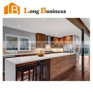 LB-JL1098 Wholesale new model modular wood veneer kitchen item