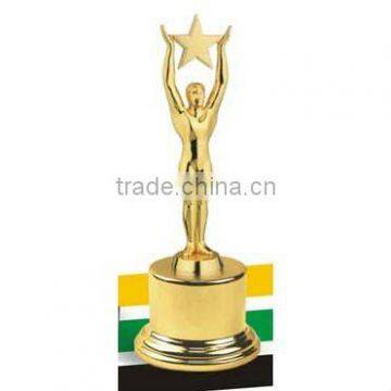 Manufacturer and Exporter of Metal Star Trophy With Figure