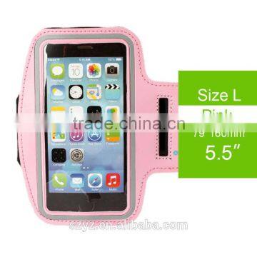 Sports Gym Armband Cover Jogging Cycling Running Arm Holder Case 5.5 inch mobile phones running armband