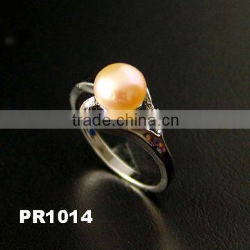 hot sale pearl ring designs for women