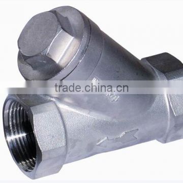 factory supply female threaded Y type strainers