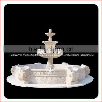 garden marble fountain carving sculpture