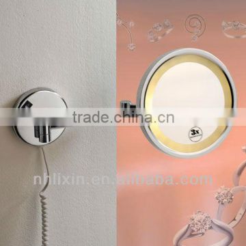 led alumium alloy cosmetic silver mirror,led alloy cosmetic mirror