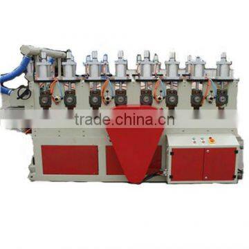 Construction template extrusion line