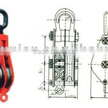 reasonable designed wheels hook pulley