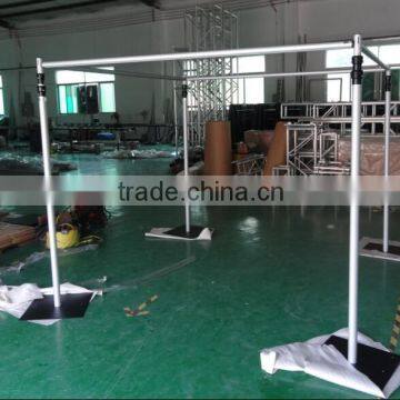 RK Adjustable Pipe and Drape, Event Wedding Aluminum Backdrop Stand Pipe Drape, Event Wedding Aluminum Backdrop Stand pi photo-5