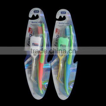 Nylon Bristle Toothbrush With Dental Floss FDA photo-4