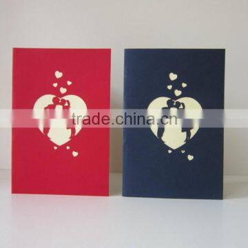 The Kiss 3d Pop up Greeting Card photo-3