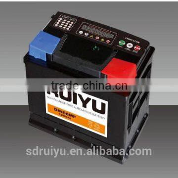 korea quality battery competive price DIN66 battery