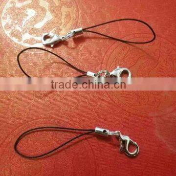 Cellphone lanyard with lobster buckle and ring