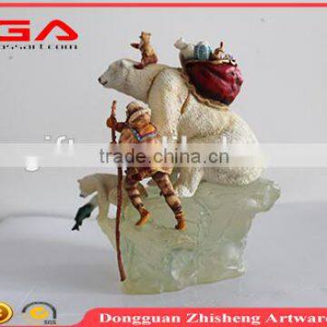 Resin Crafts, Polyresin Dancer Figurine for Home Decorative; photo-3