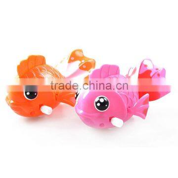 Hot crazy wind up plastic toy fish for sale
