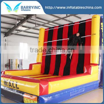 2016 inflatable Sticky Wall, Inflatable Jumping Sticky Game / hot sale inflatable wall