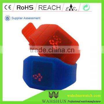 Hotsale unique design ultra thin touch screen LED watch