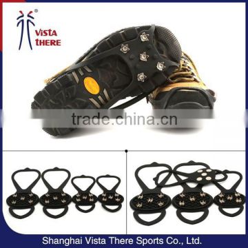 Hot Sale silicone ice grip, anti-slip ice grip shoe covers, ice crampon