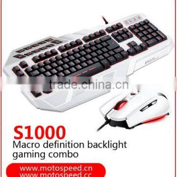 Newest high quality backlit wired gaming keyboard mouse combo                        
                                                Quality Choice