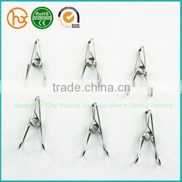 Stainless steel spring 8mm glass panel clamp