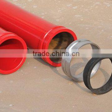 reinforced concrete pipe DN125mm twin wall pipe used for delivery concrete