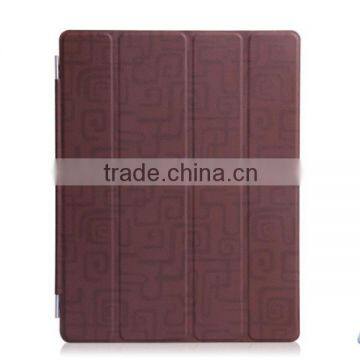 China wholesale leather case for ipad 4 smart cover