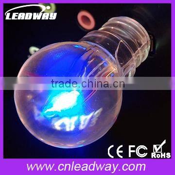 Fascinating LED Acrylic Light Bulb Shape USB Flash Drive 8gb Pen Drive photo-6
